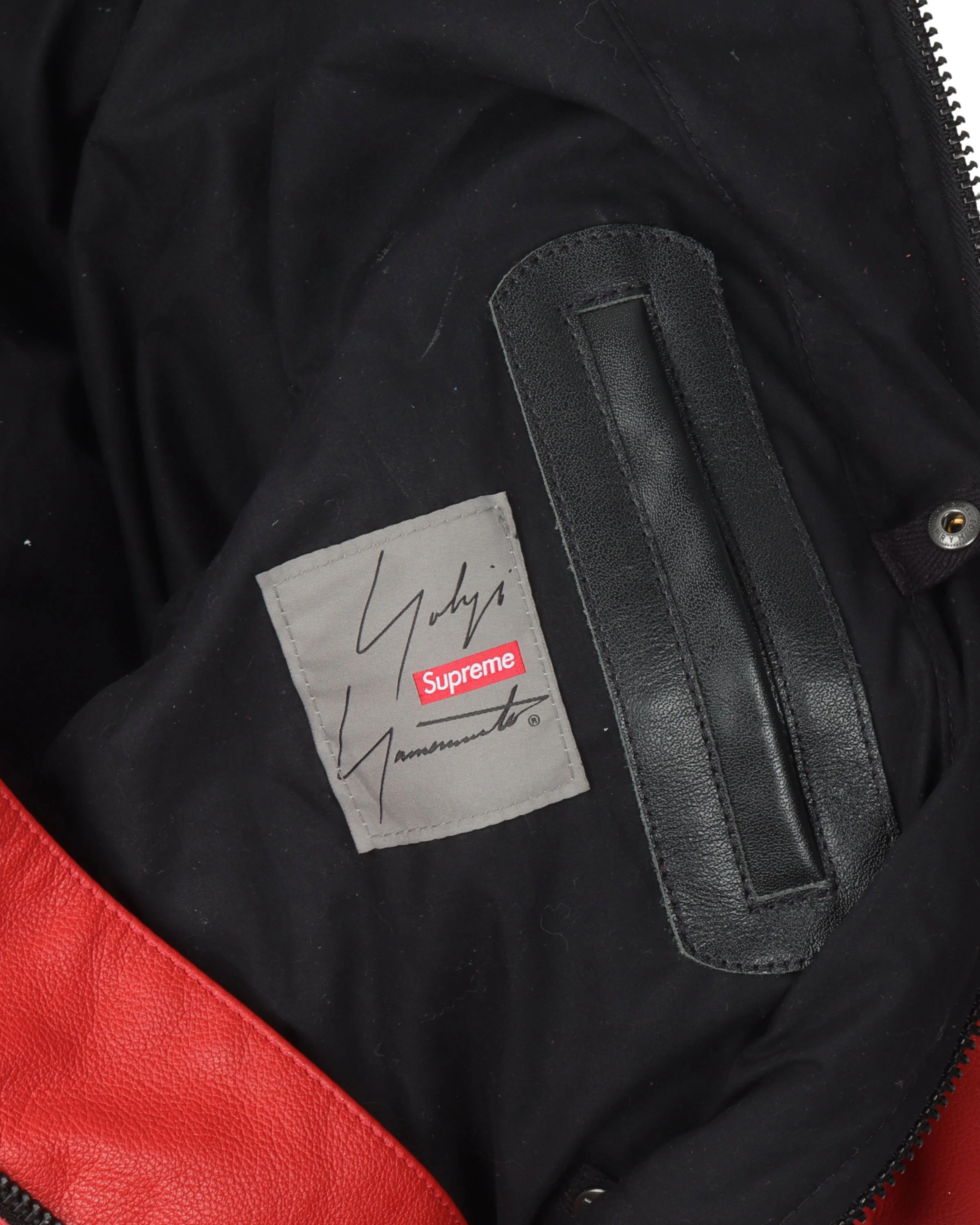 Yohji Yamamoto Vanson Leathers Split Jacket - Image 4