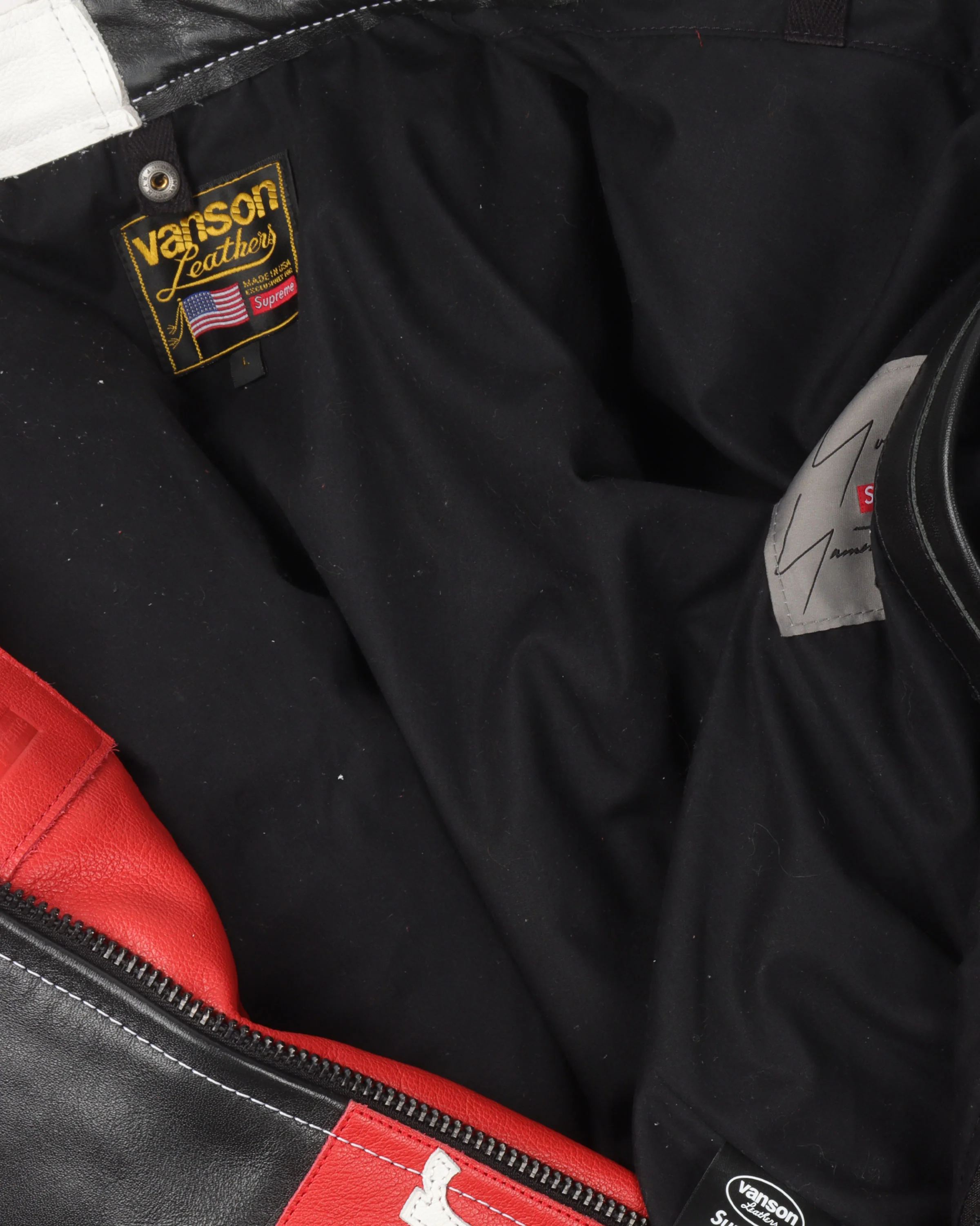 Yohji Yamamoto Vanson Leathers Split Jacket - Image 5
