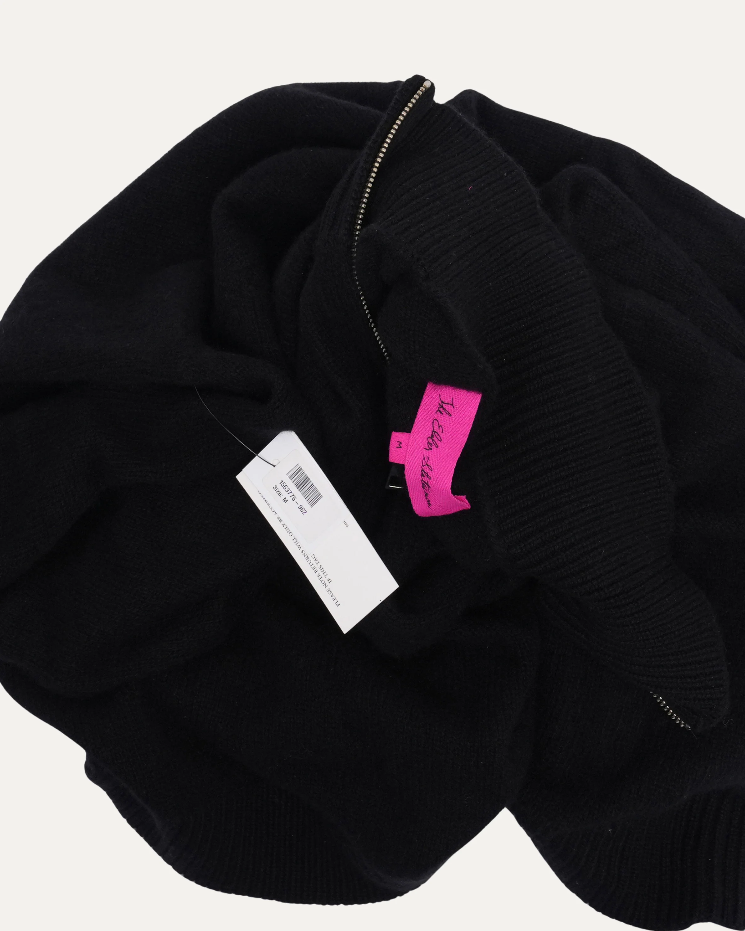 Cashmere Quarter Zip Sweater - Image 3