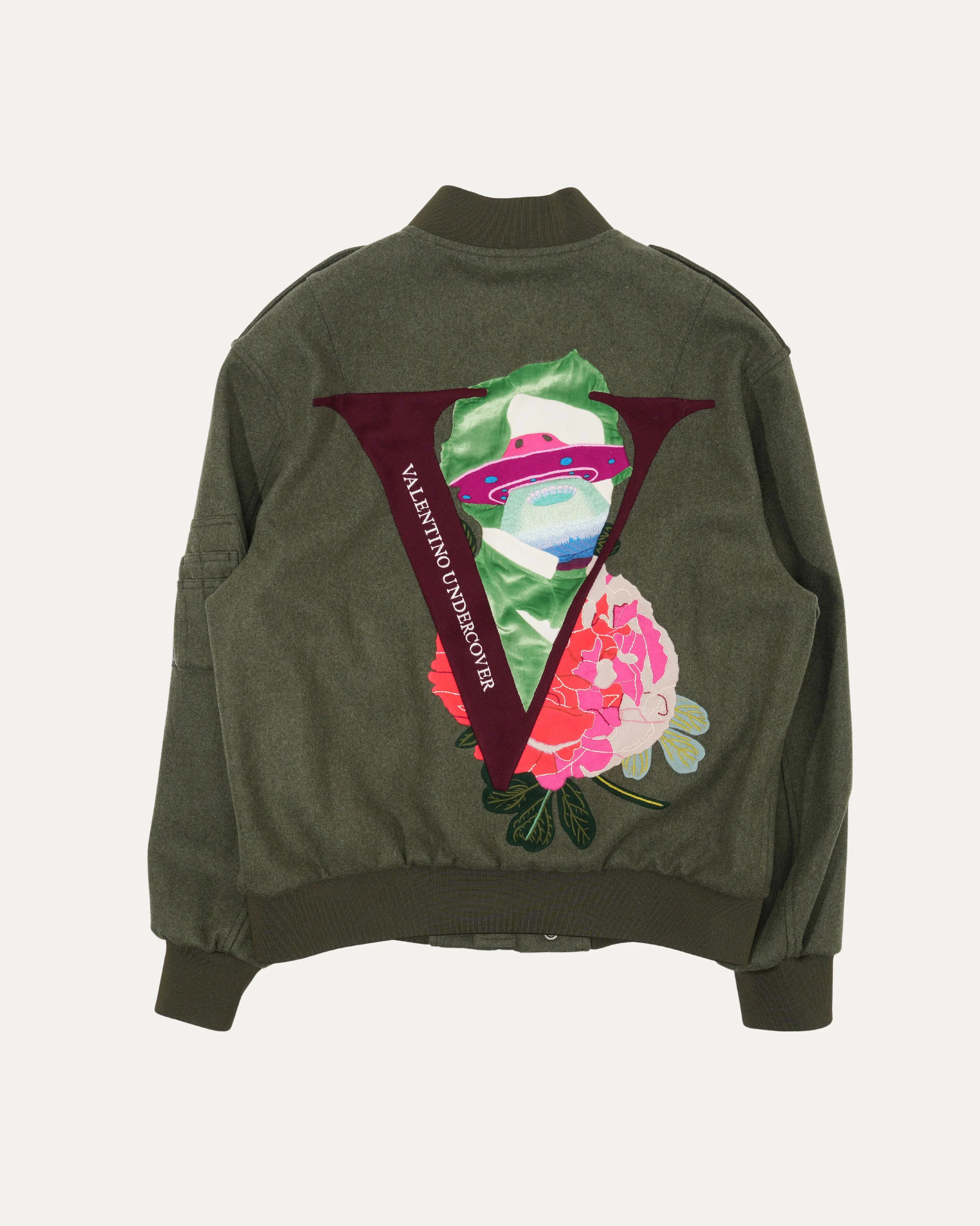 Undercover Wool Bomber Jacket - Image 2