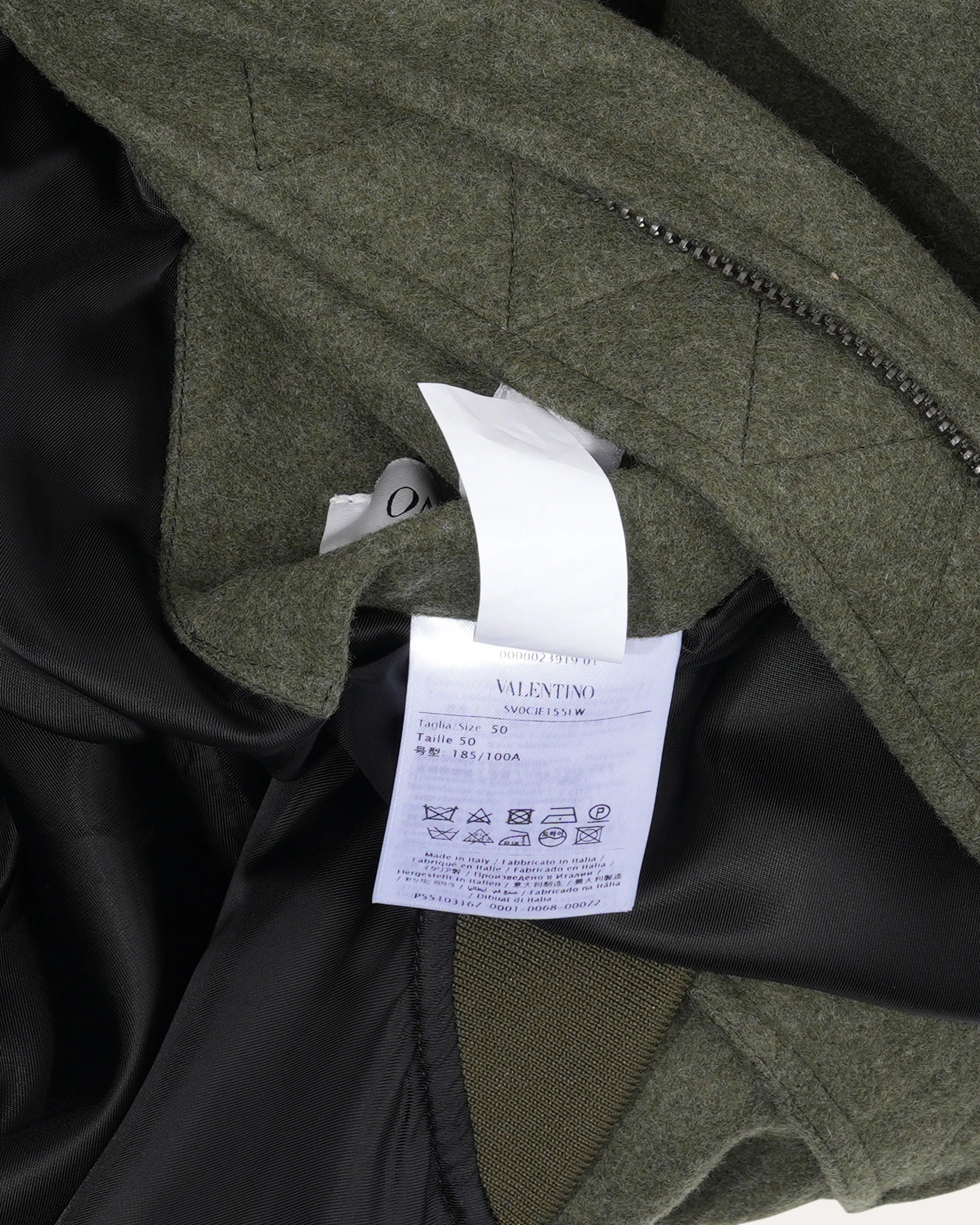 Undercover Wool Bomber Jacket - Image 4