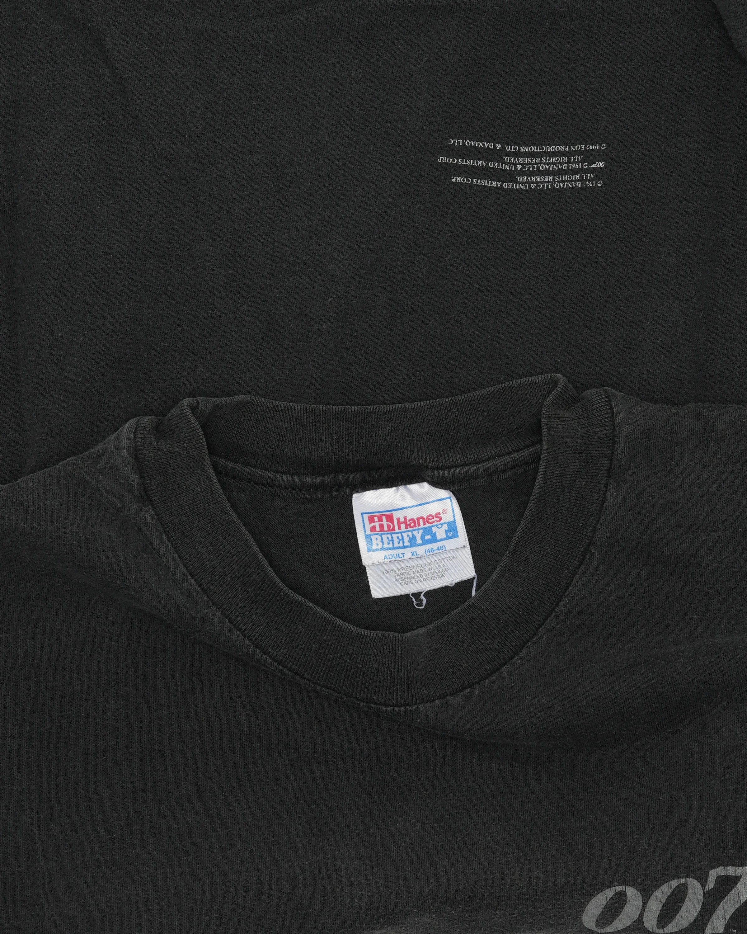 007 James Bond Tomorrow Never Dies 1997 T-Shirt - Image 3
