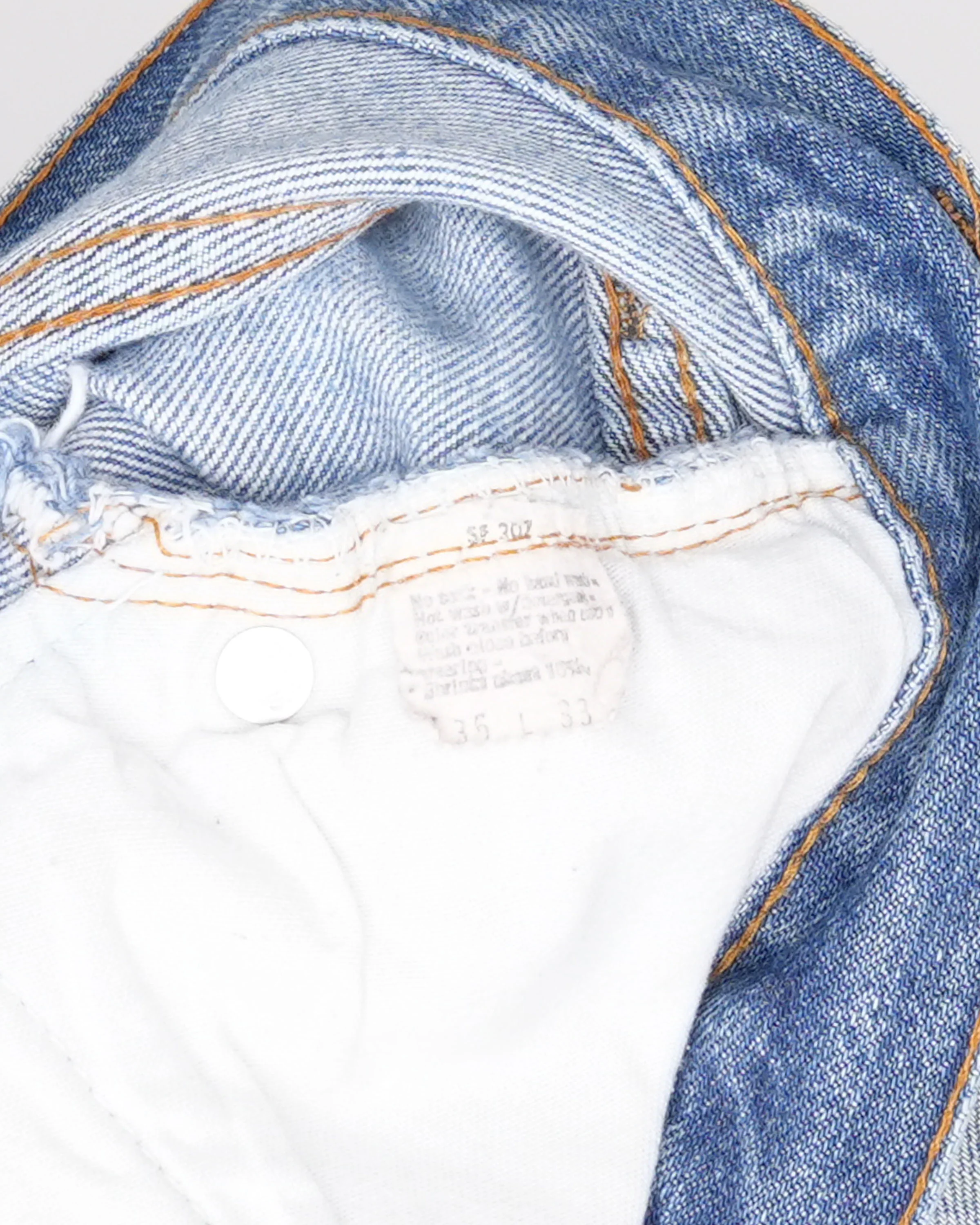 70s Levis Redline 501 Jeans - Image 3