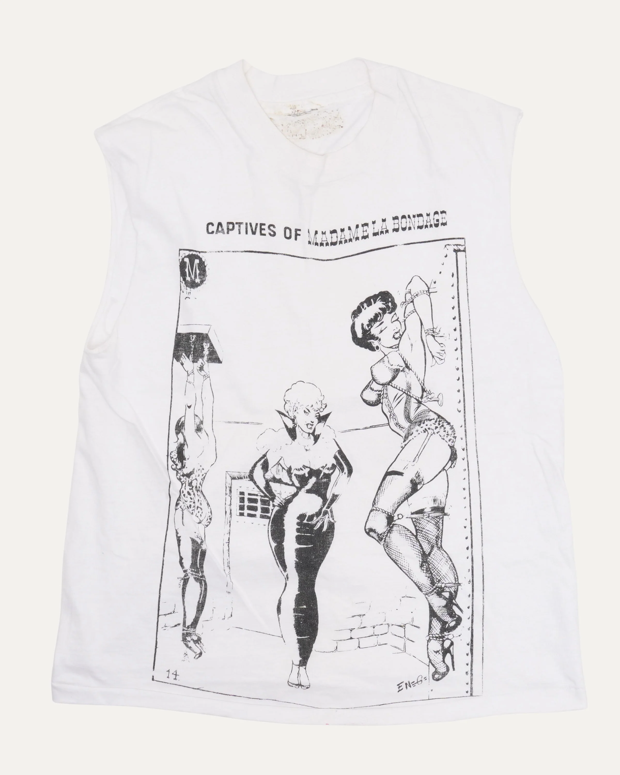 Captives of Madame La Bondage Cut Off T-Shirt