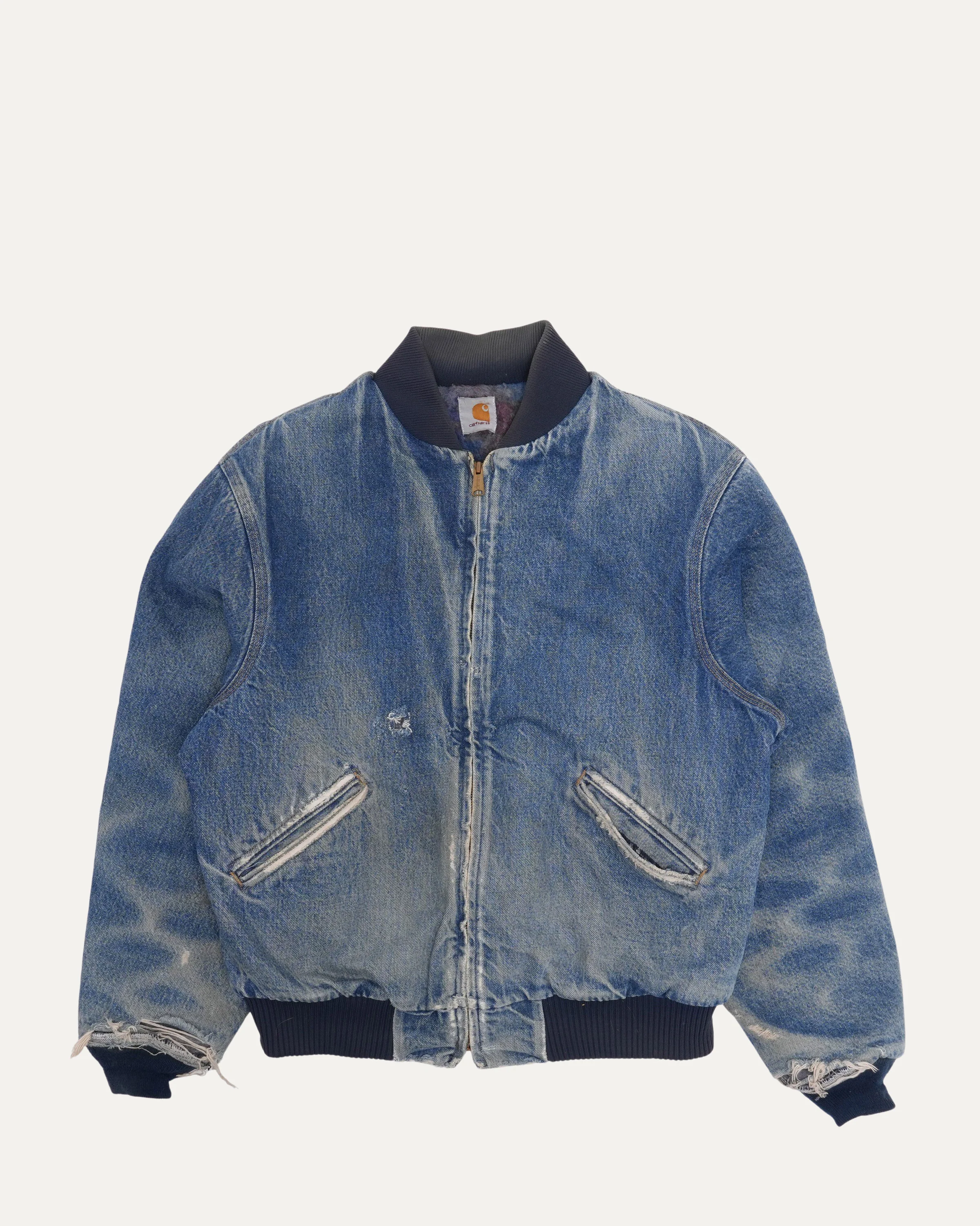 Carhartt Denim Bomber Jacket