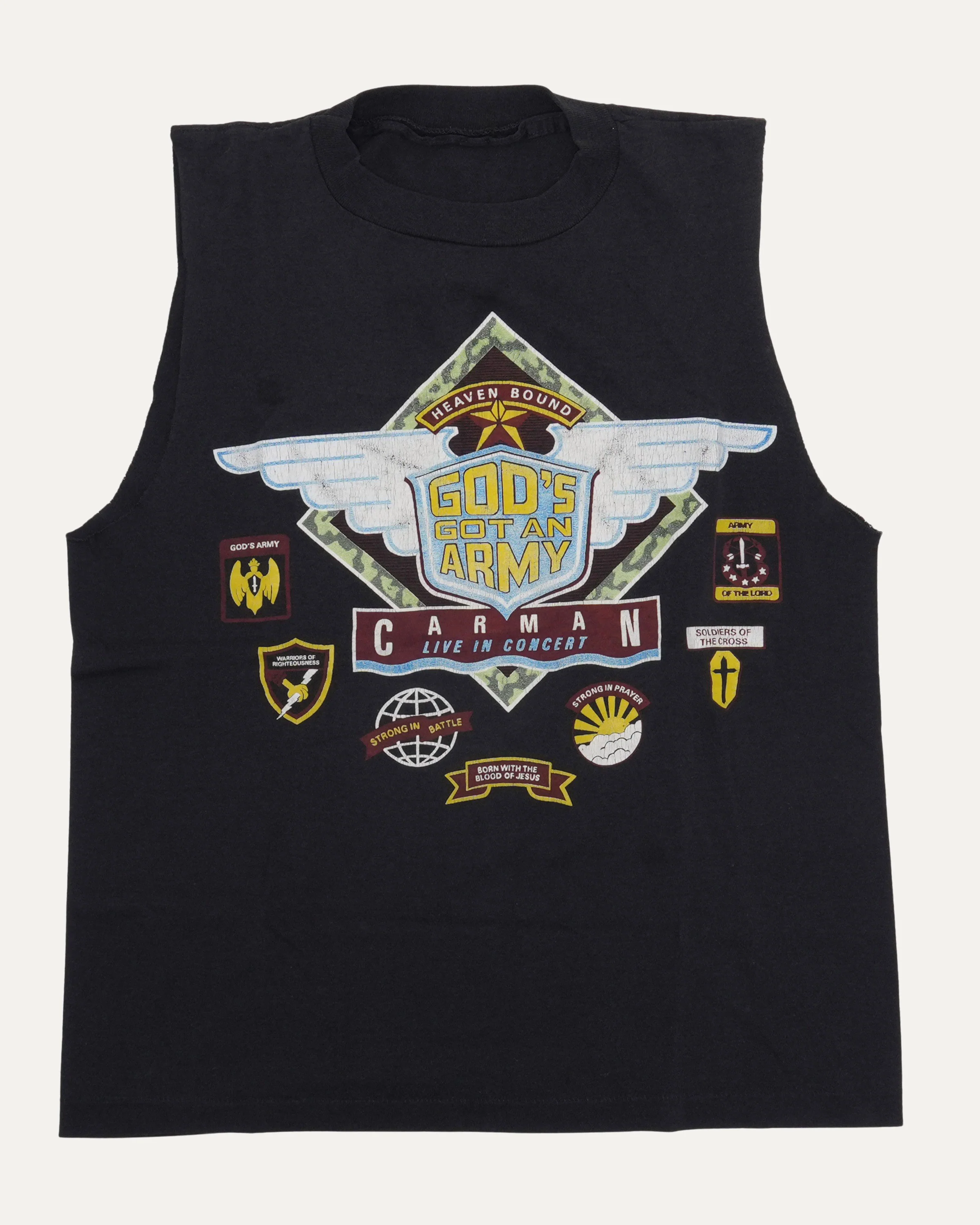 Carman God's Got an Army Cut Off T-Shirt