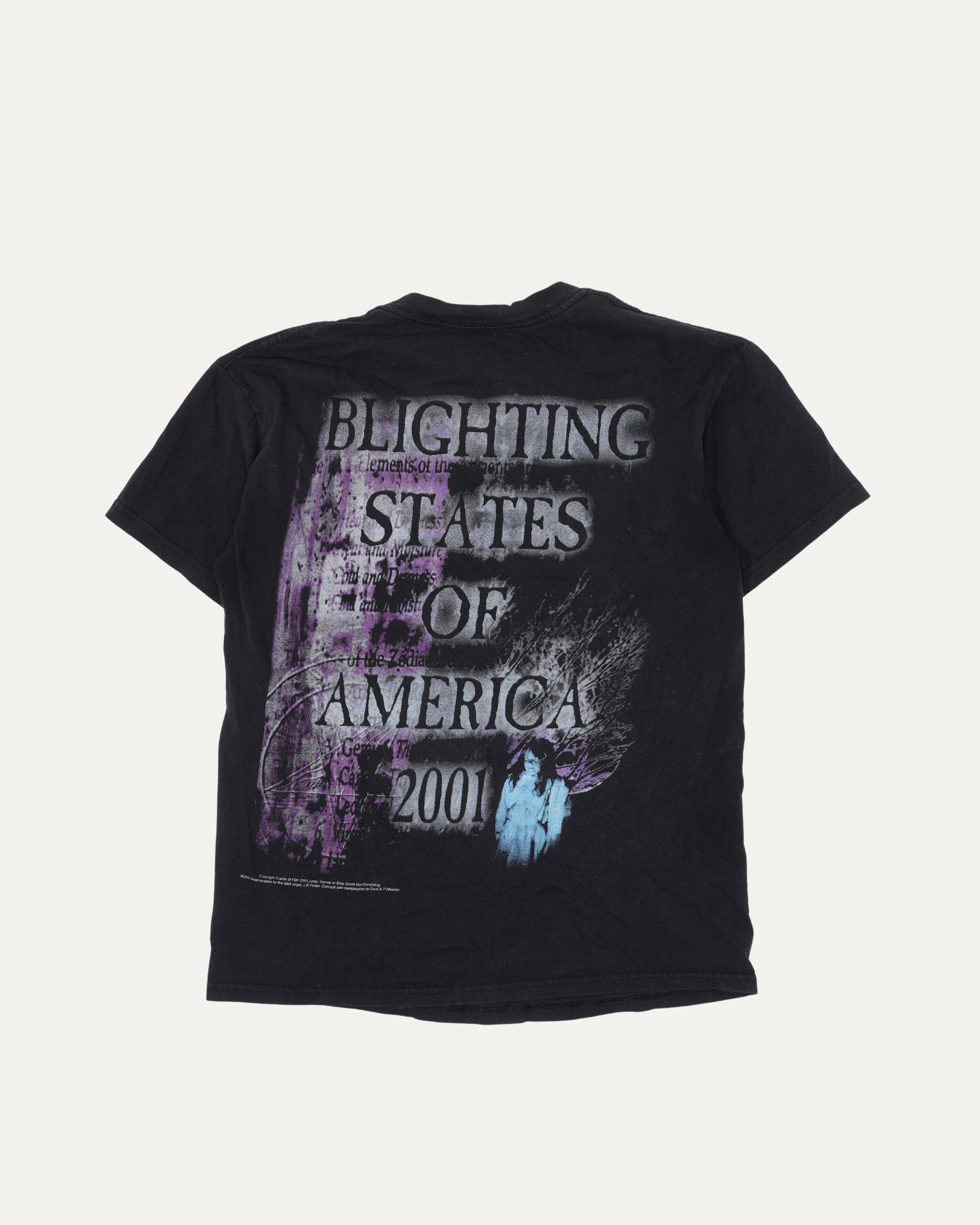 Cradle of Filth Blighting States of America T-Shirt - Image 2