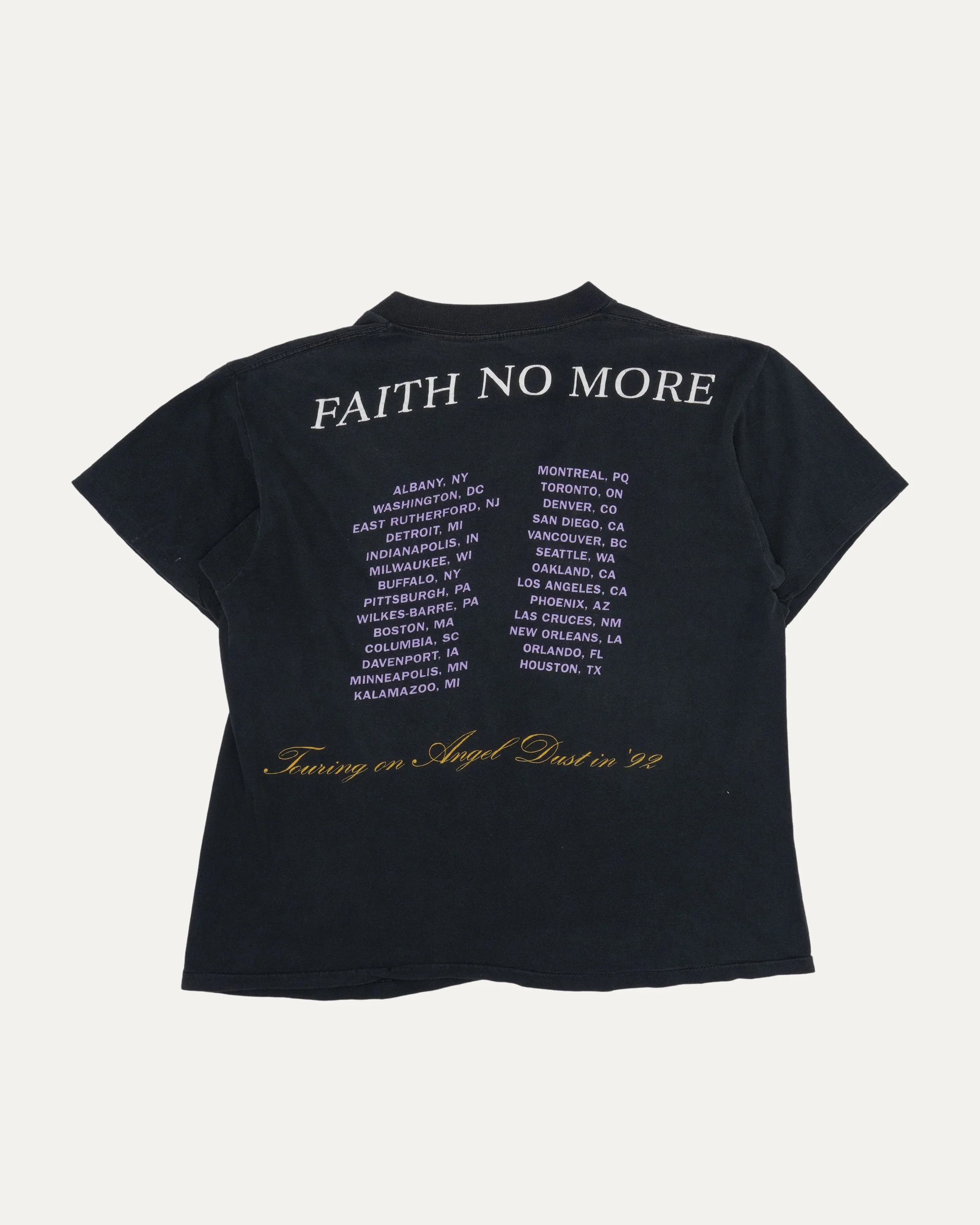 Faith No More Angel Dust 1992 T-Shirt - Image 2