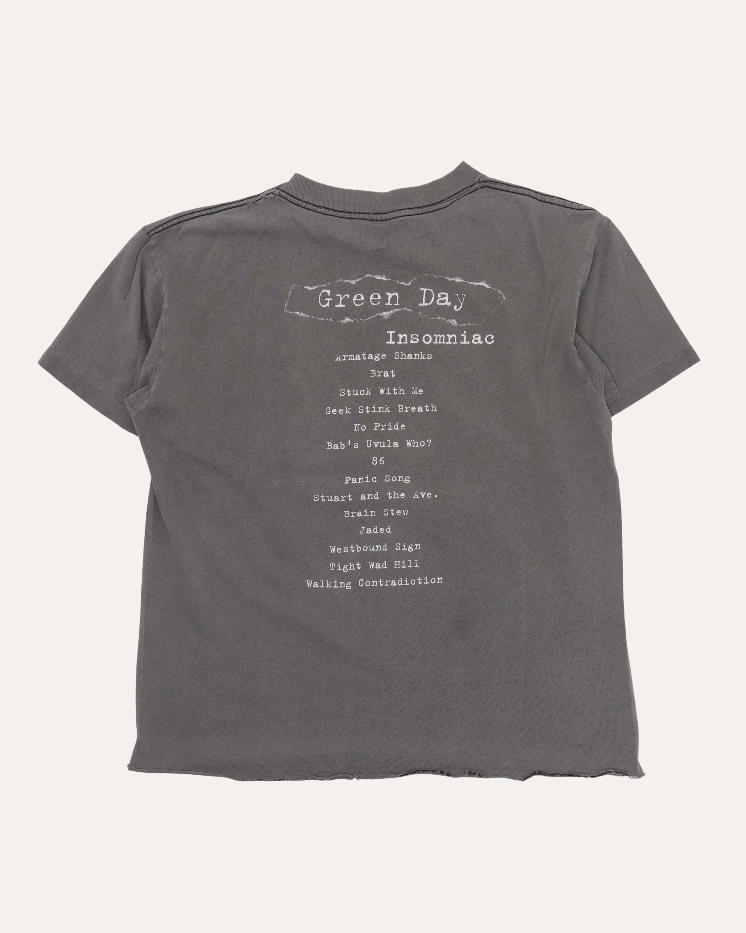 Green Day Insomniac 1995 T-Shirt - Image 2