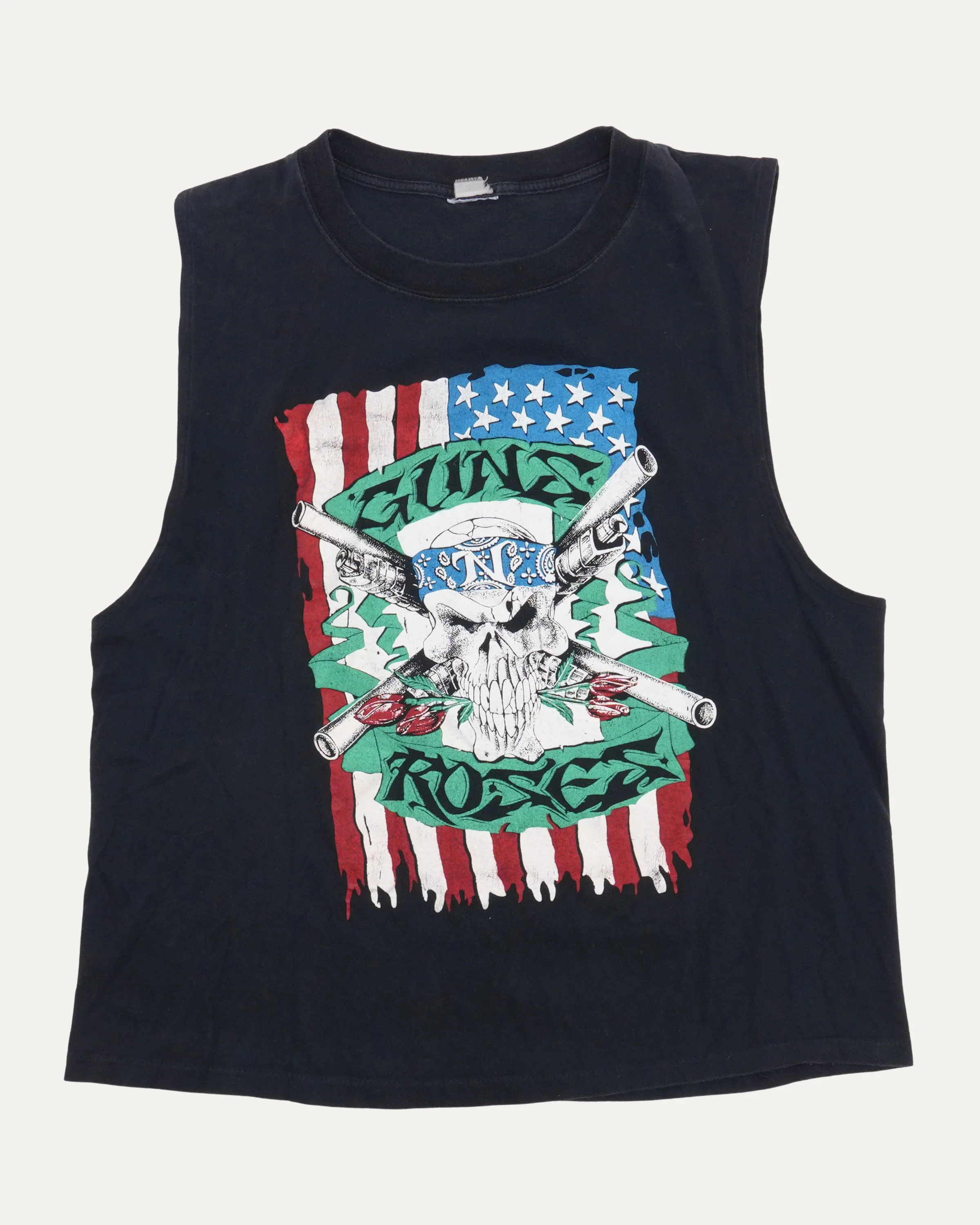 Guns N' Roses & Metallica 1992 Tour Cutoff T-Shirt