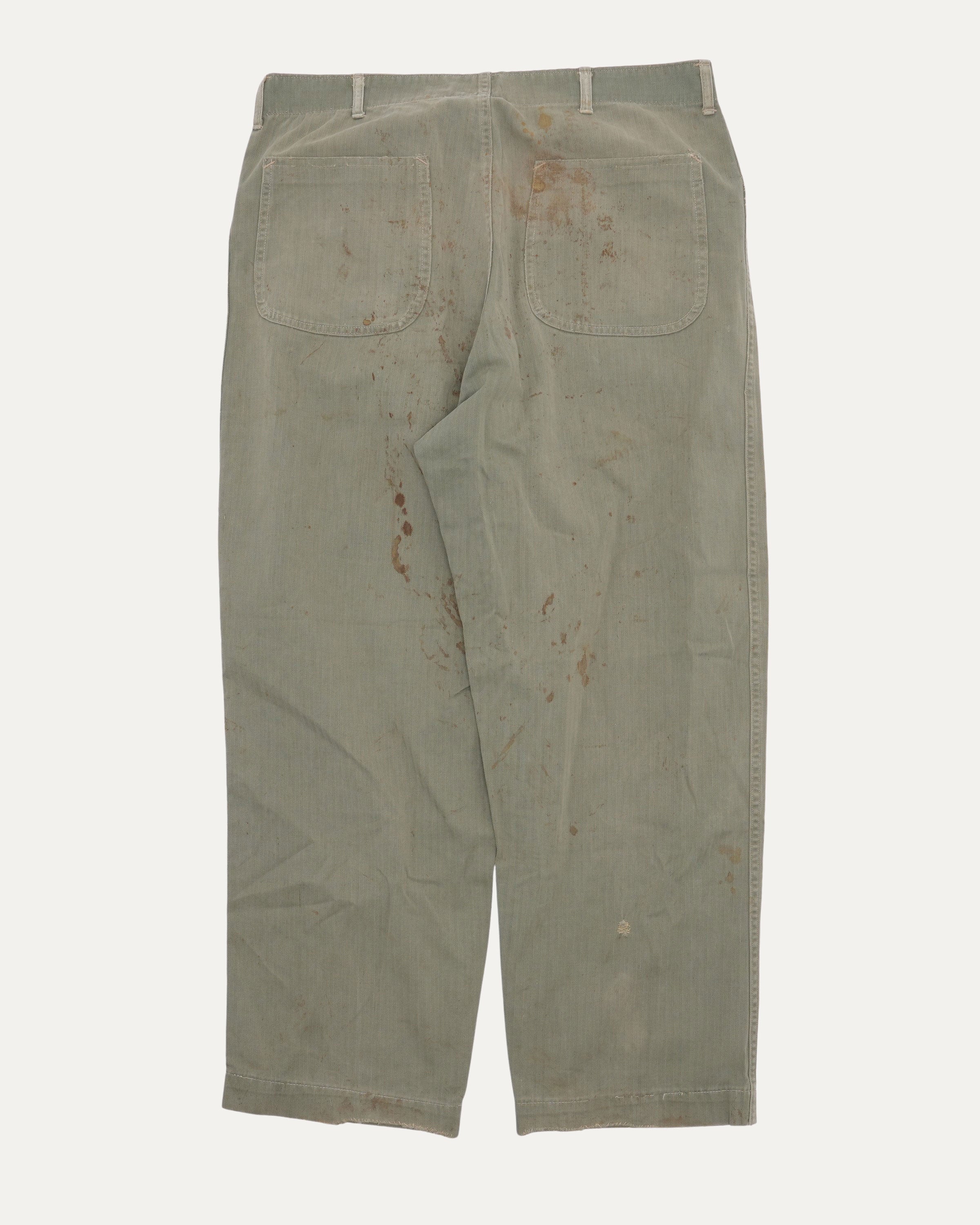 Herringbone Military Pants - Image 2