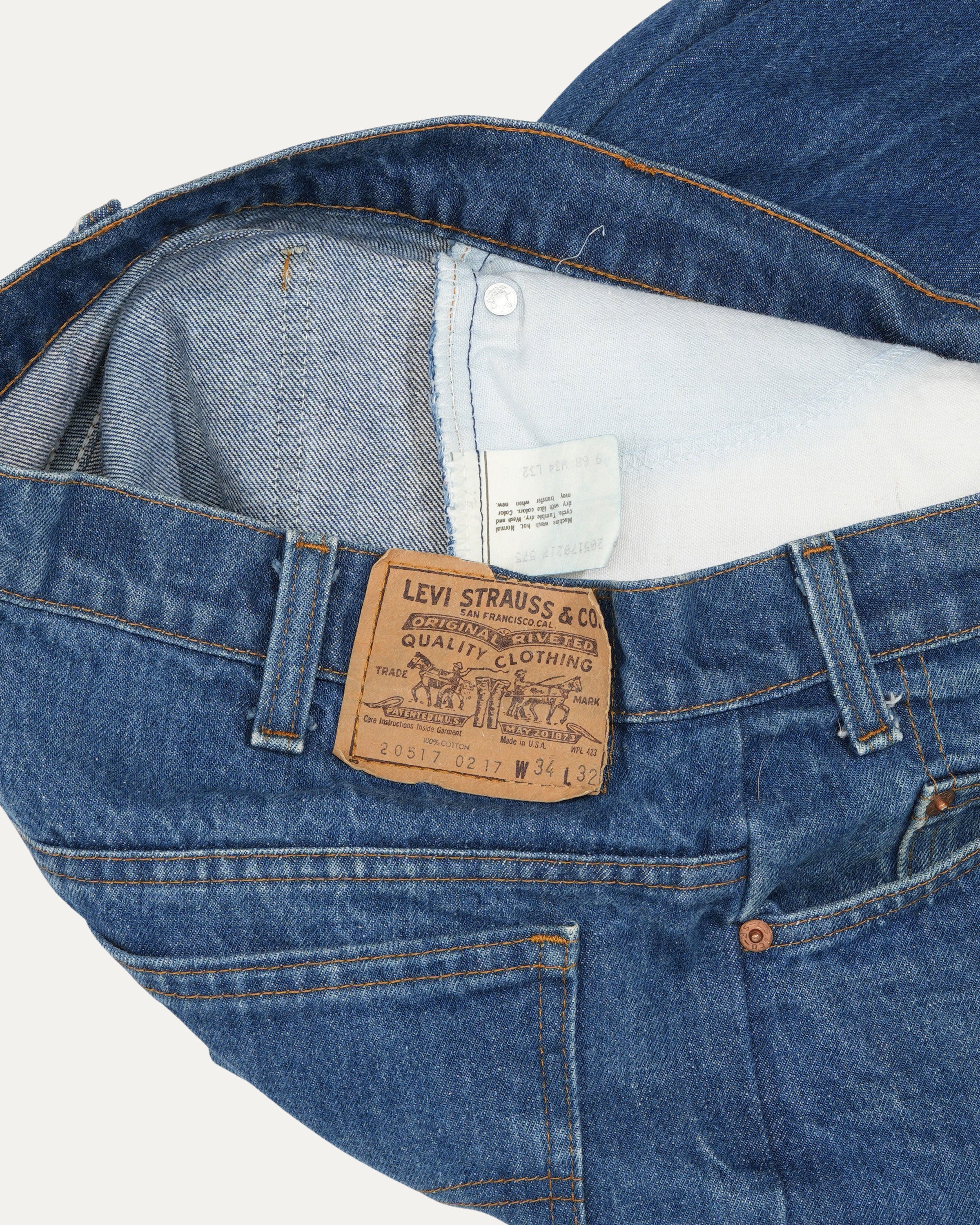 Levi's 517 Orange Tab Jeans - Image 3