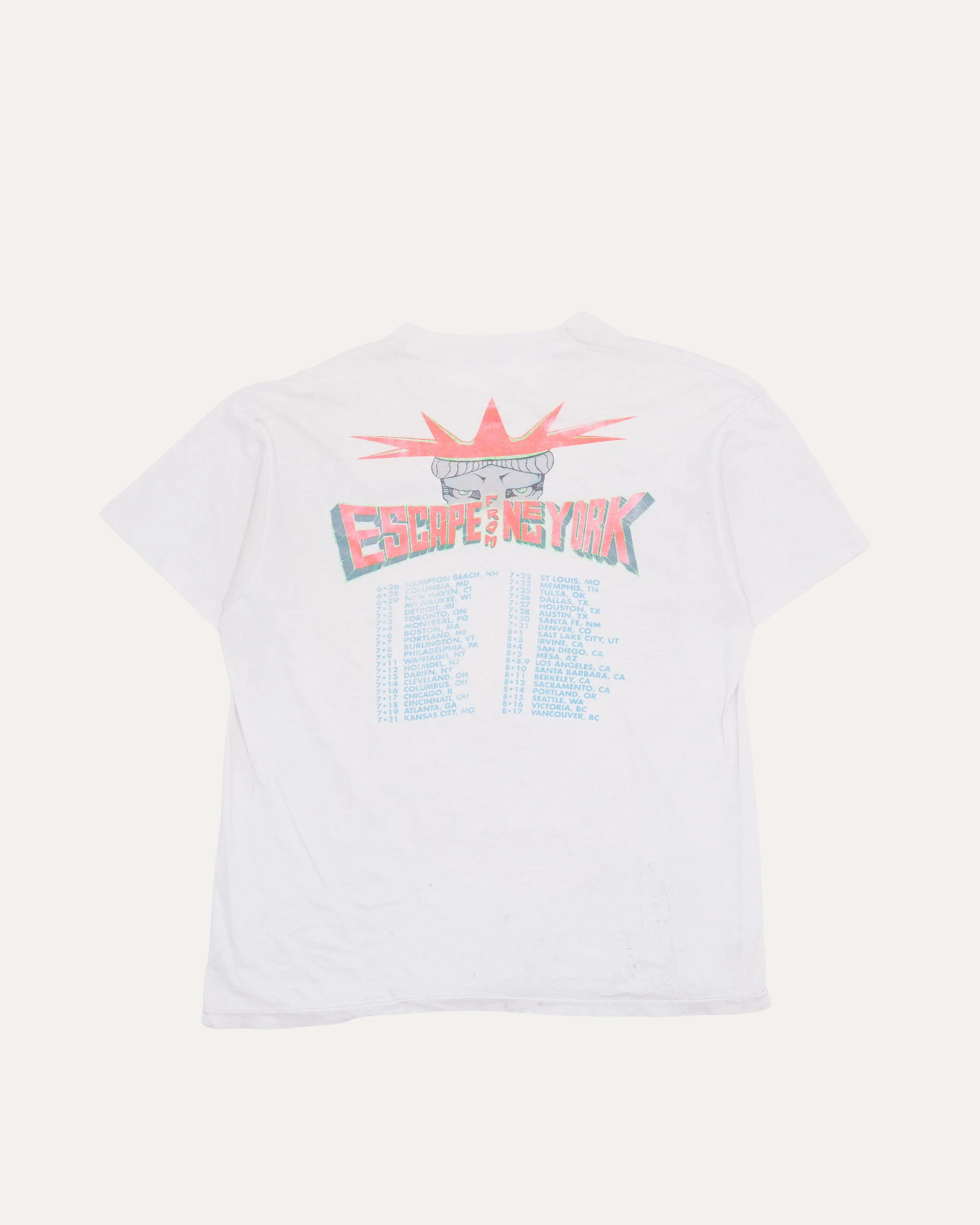 Ramones Escape from New York Tour T-Shirt - Image 2