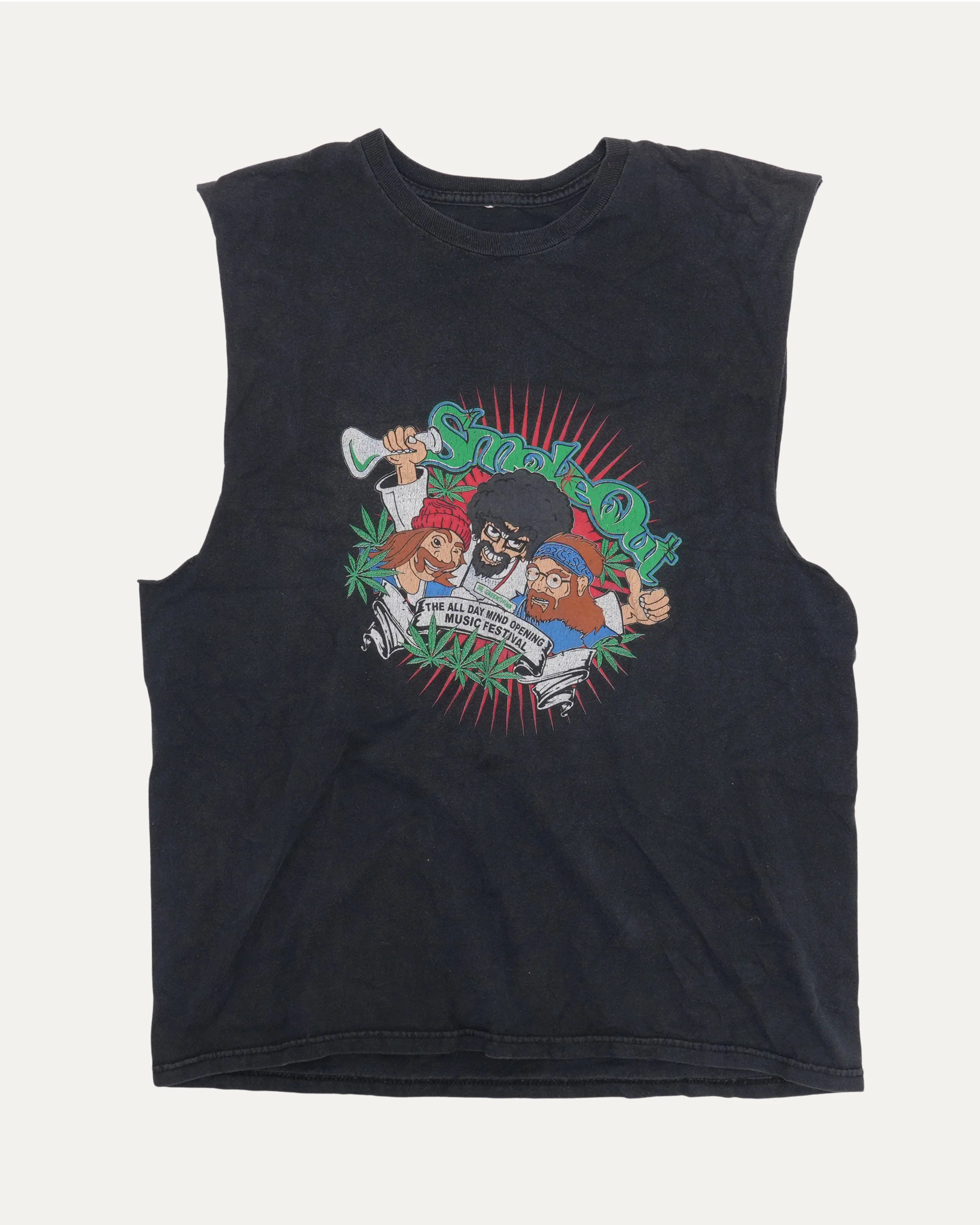 SmokeOut Festival Cut-Off T-Shirt