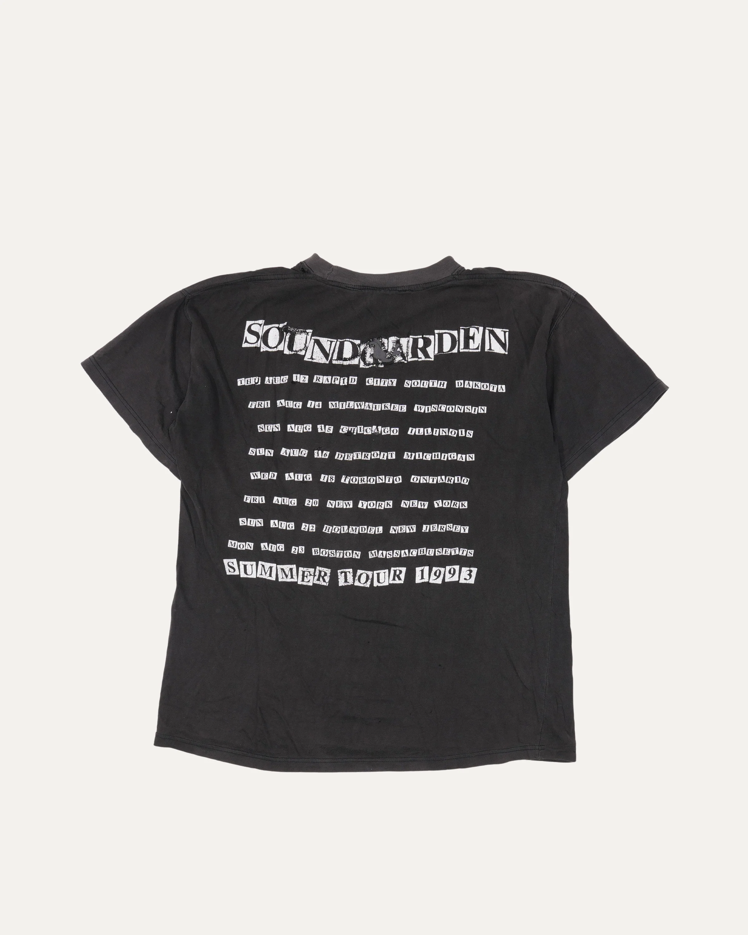 Soundgarden Kali Summer Tour 1993 T-Shirt - Image 2