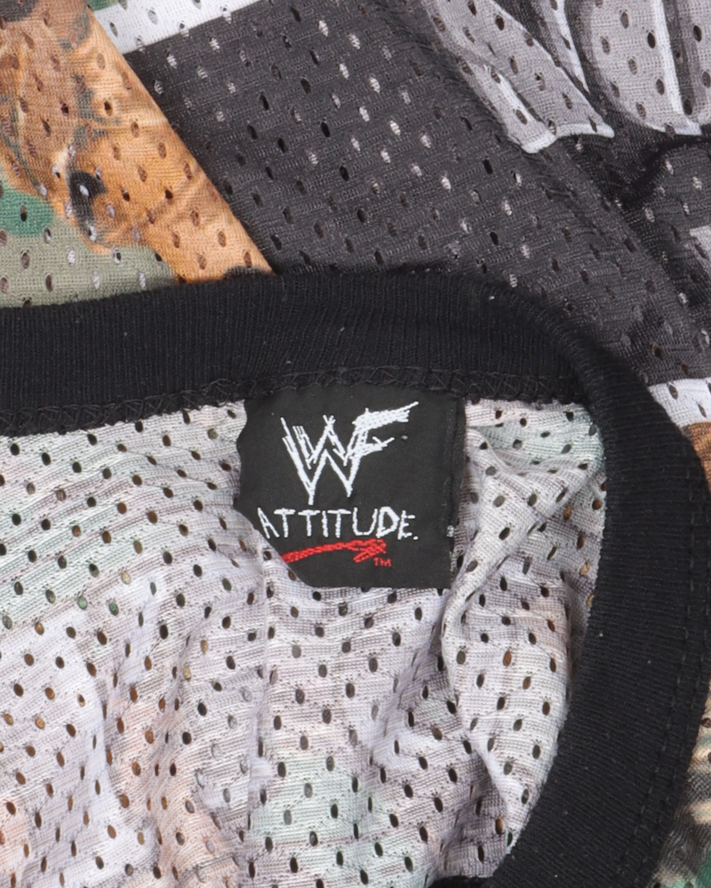 WWF Stone Cold Steve Austin Camouflage Jersey - Image 3