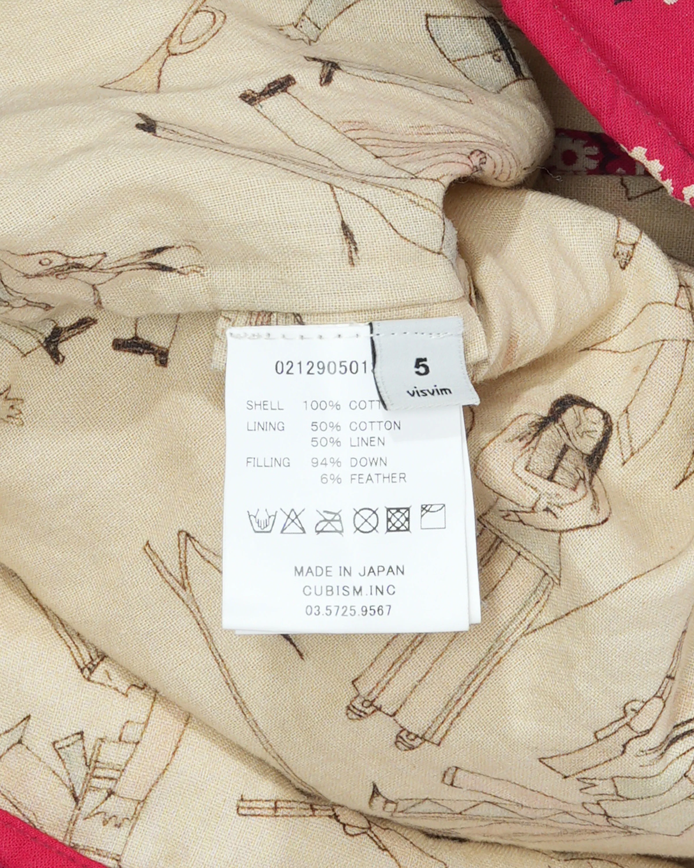 ICT Bandana Kerchief Down Jacket - Image 4
