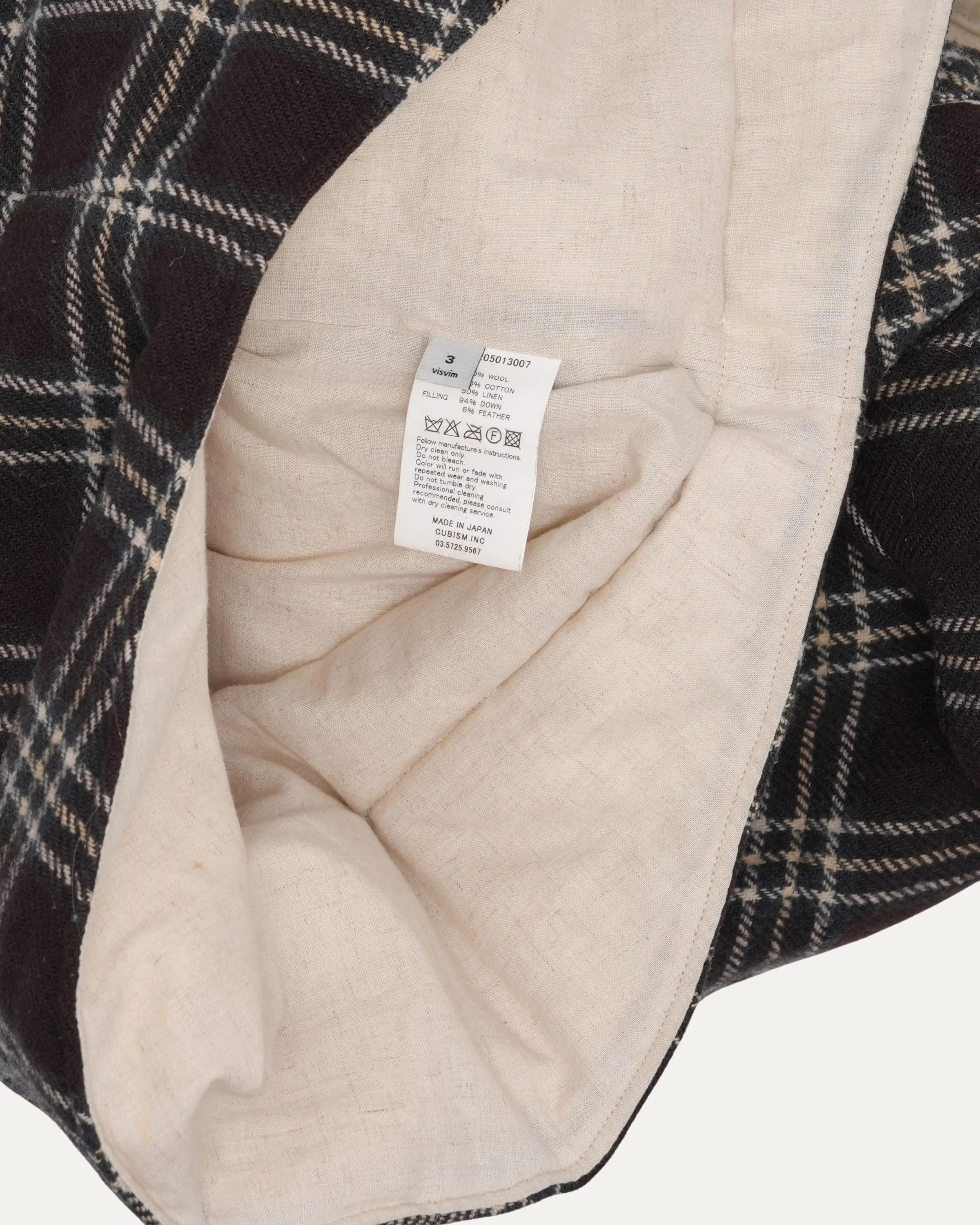 Wool Kerchief Down Shirt Jacket - Image 4