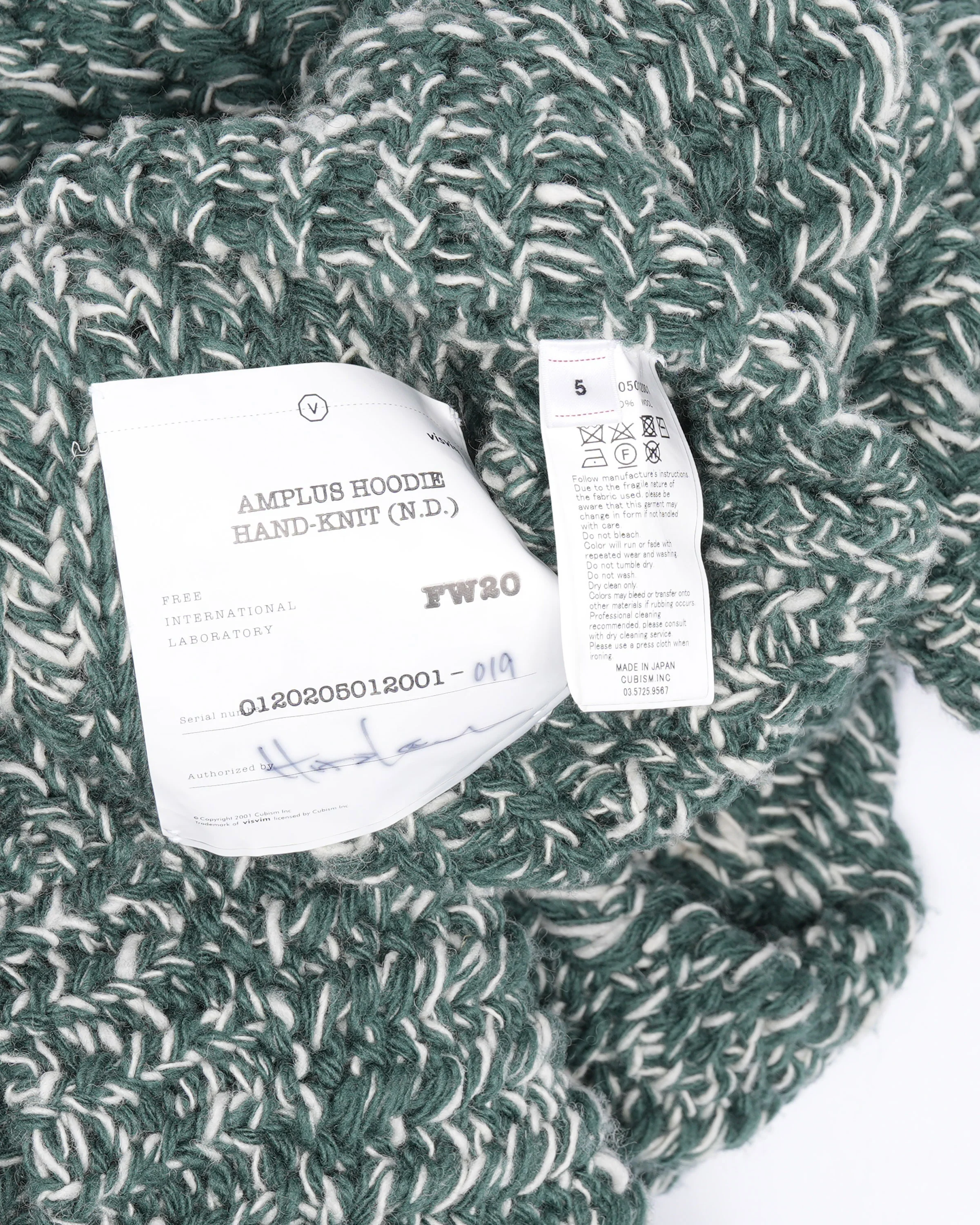 Wool Knit Amplus Hoodie - Image 4