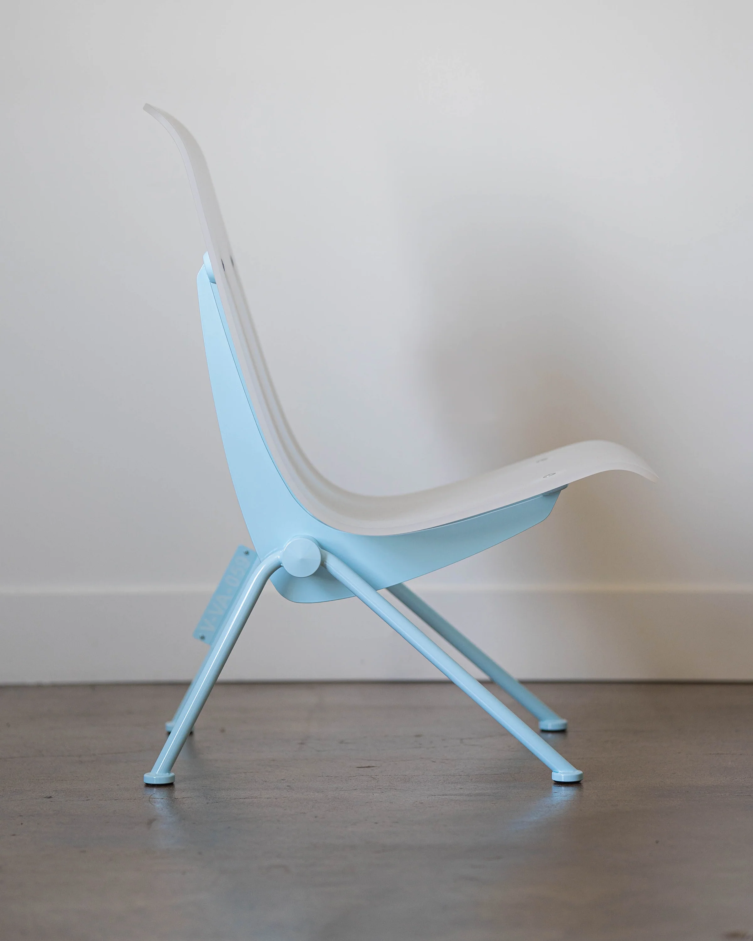 Vitra Antony Armchair (Baby blue) - Image 8
