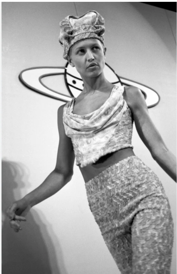 1988 Runway Floral Corset - Image 5