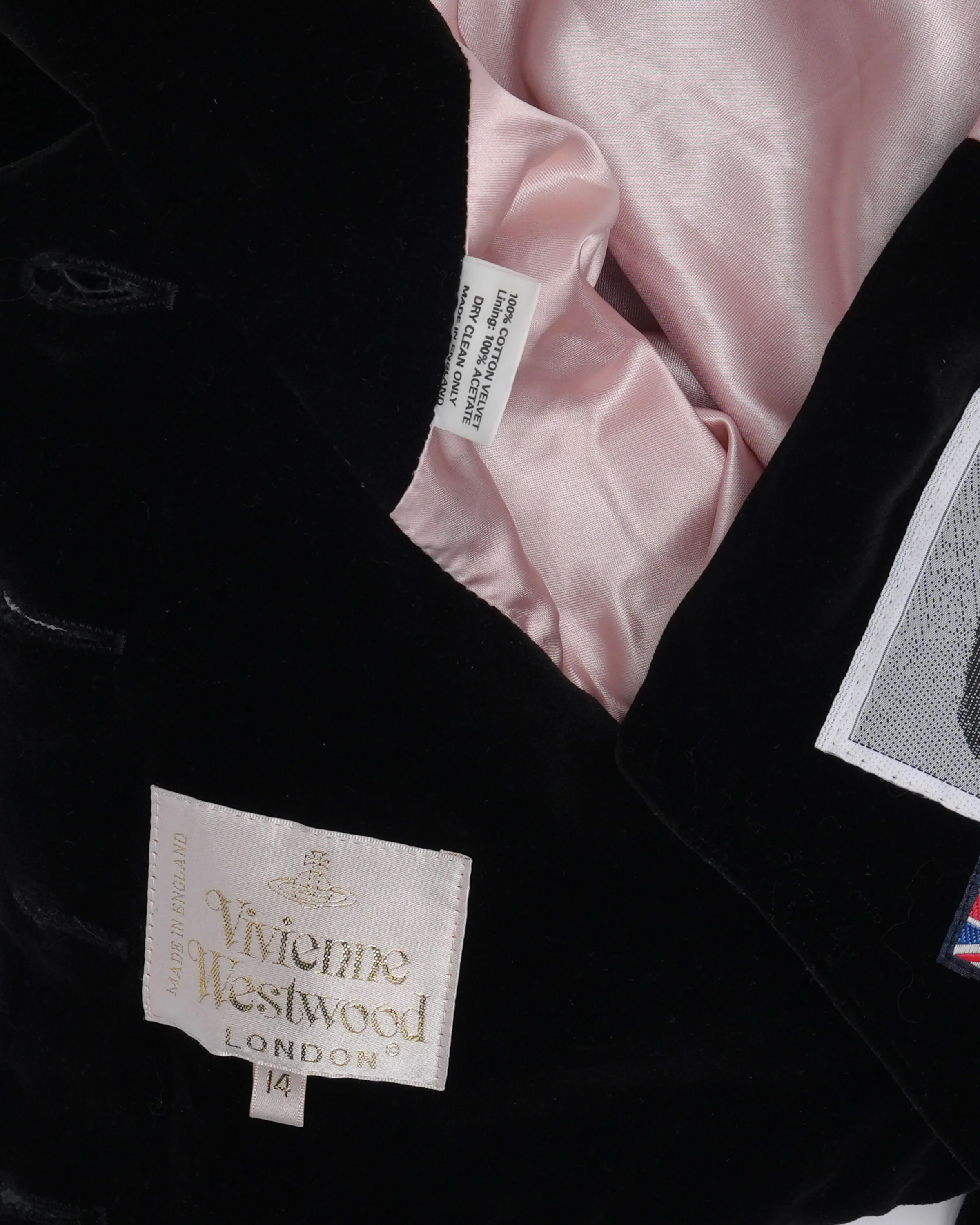 FW 1995 Runway Velvet Corset Jacket - Image 8