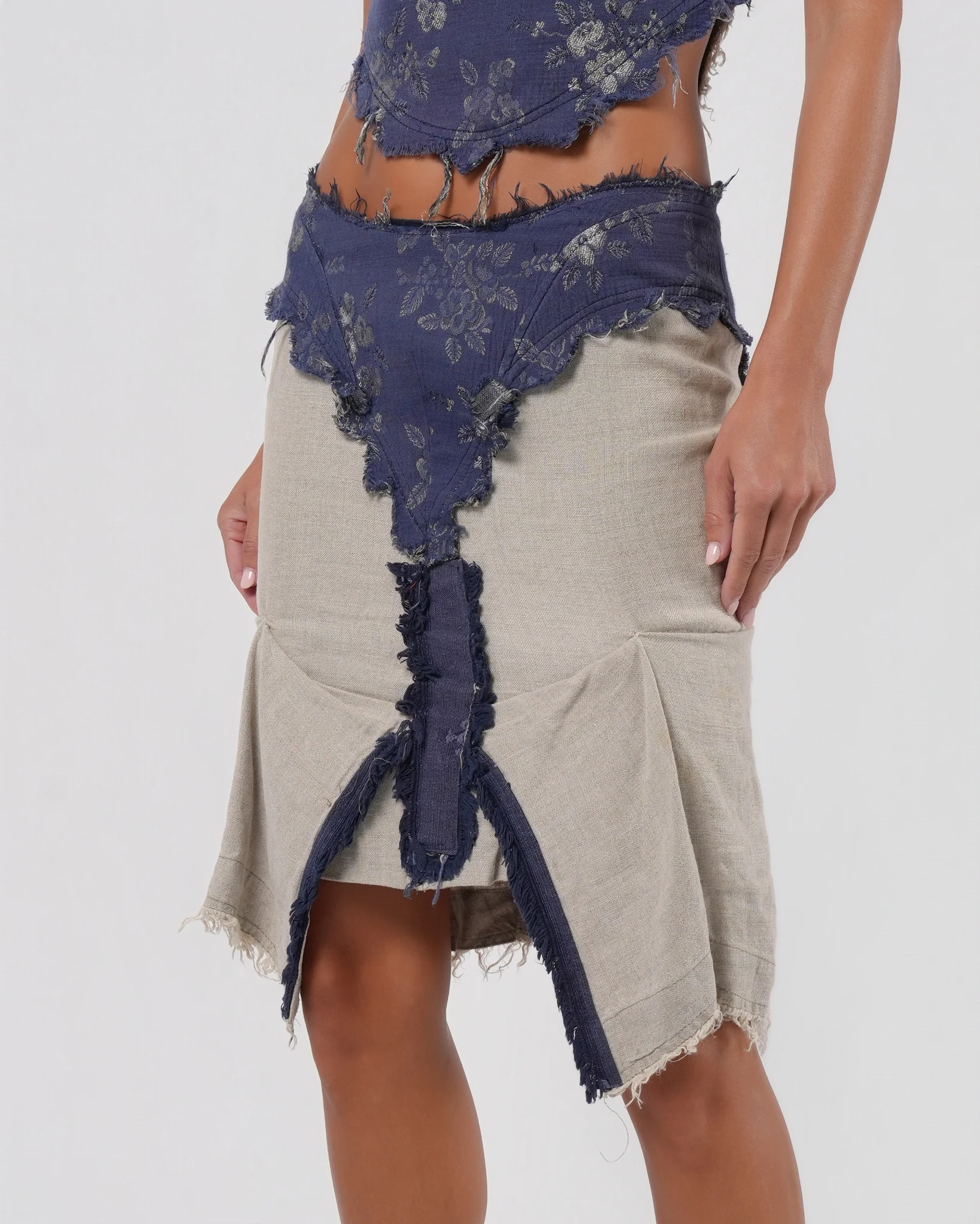 SS 1998 "Tied To The Mast" Top And Skirt Set - Image 5