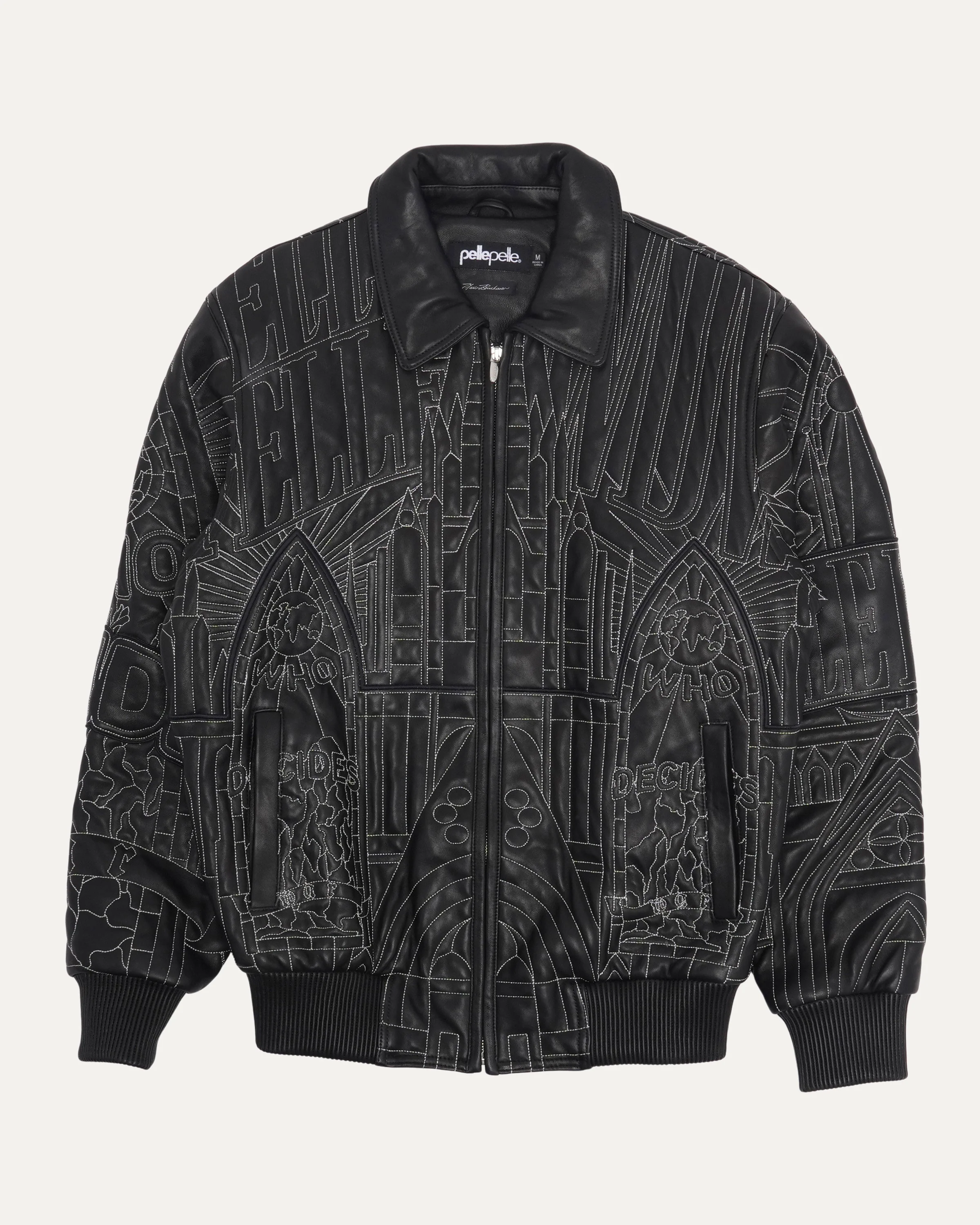 Pelle Pelle Cathedral Quilted Leather Jacket