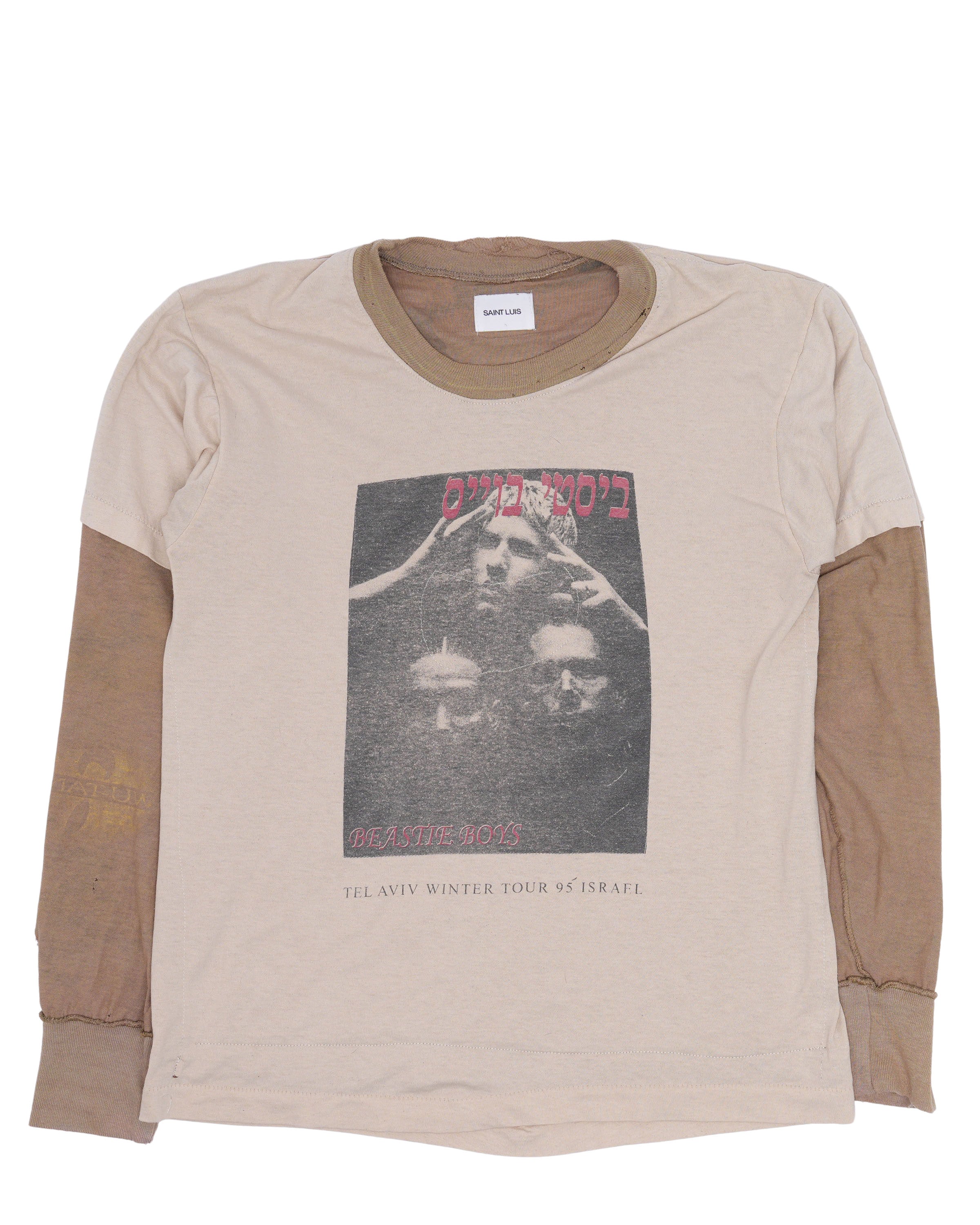 Wu-Tang Clan Beastie Boys Repaired Reversible Long Sleeve T-Shirt - Image 4
