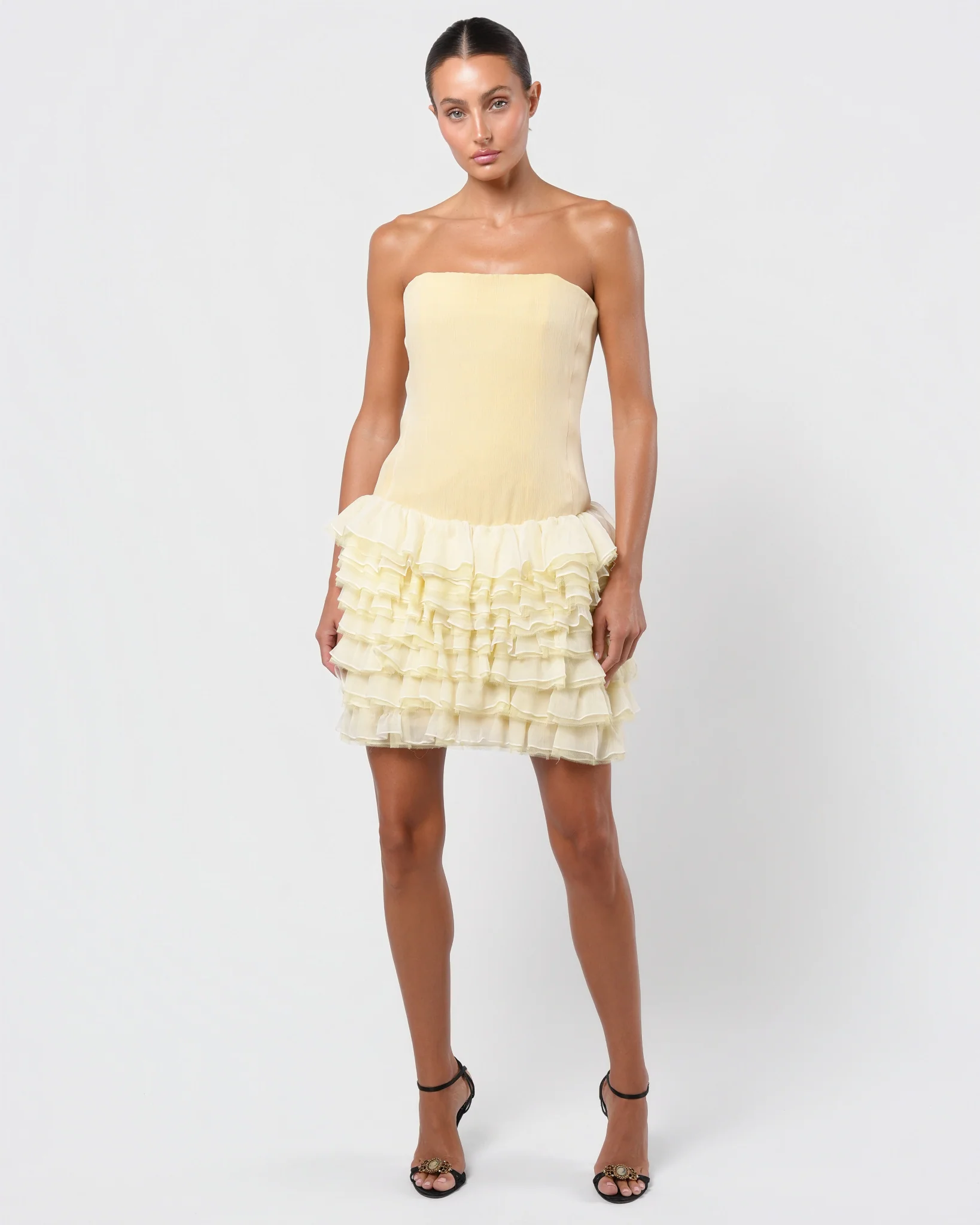 SS 2005 Runway Silk Chiffon Dress