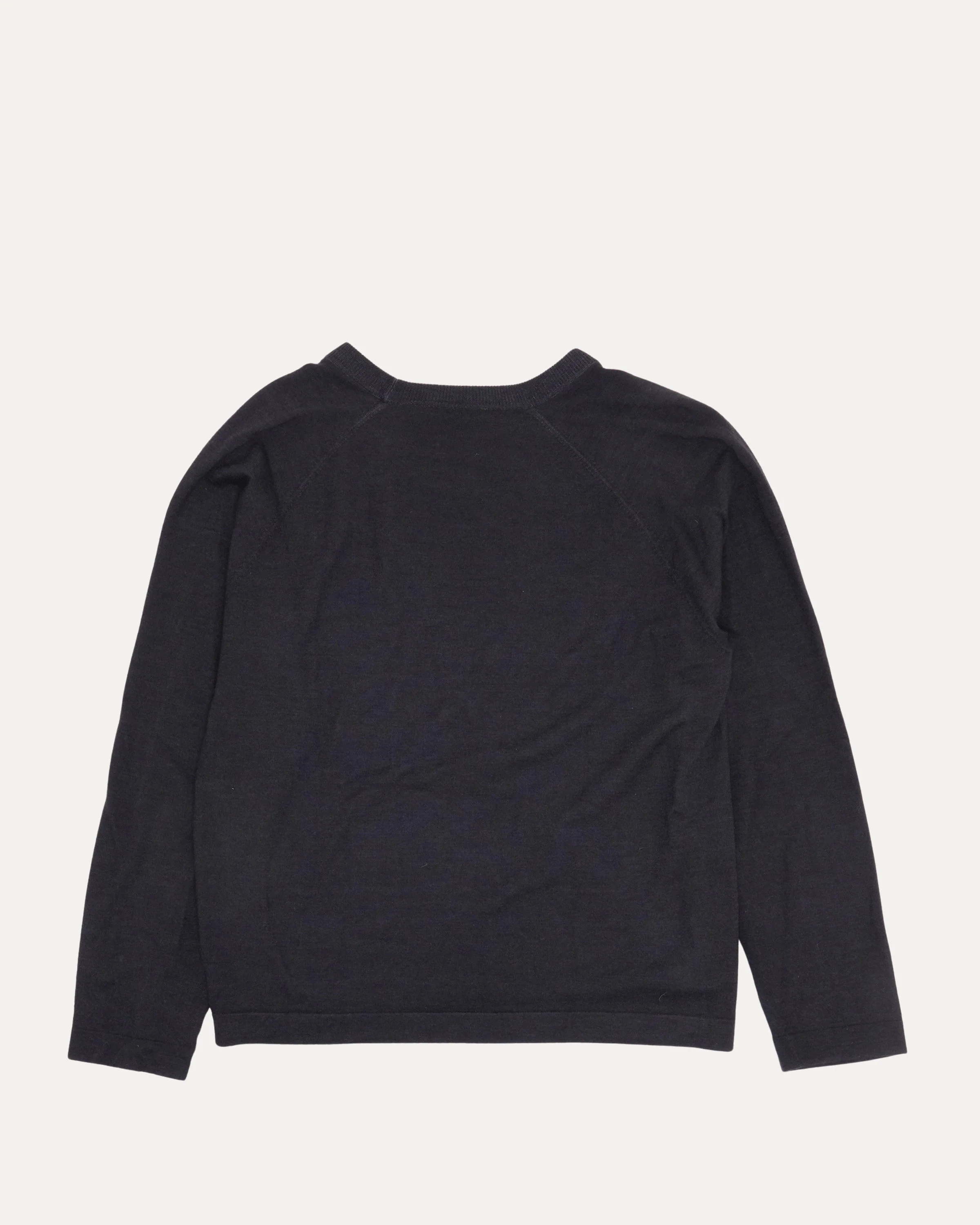 Wool Raglan Long Sleeve T-Shirt - Image 2